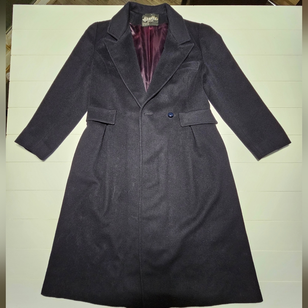 Domino New York Wool Trench Coat for Women Size Large Or XL